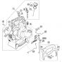 Genuine Stihl BG45 / L - Fan housing, inside (45.2001)