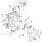 Genuine Stihl BG55 / M - Fan housing, inside (45.2001)