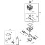 Genuine Stihl BG85 / A - Crankcase, Cylinder