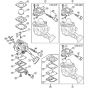 Genuine Stihl BG86 C-E / N - Carburetor C1M-S228, C1M-S203, C1M-S141