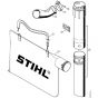 Genuine Stihl BGE60 / E - Extras: Vacuum attachment