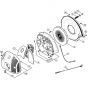 Genuine Stihl BR500 / J - Fan housing, Shroud