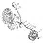 Genuine Stihl BT130 / E - Ignition system