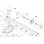 Cobra BC260C - Loop Handle Straight Shaft Main Diagram