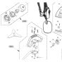 Cobra BC260C - Loop Handle Straight Shaft Main Diagram