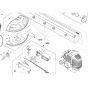 Cobra BC260C - Loop Handle Straight Shaft Main Diagram