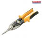 Faithfull Yellow Compound Aviation Snips Straight Cut 250mm - ATS-S