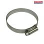 Faithfull 3 Hose Clip - Zinc MSZP 55 - 70mm - LGA 12MM