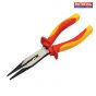 Faithfull Long Nose Pliers VDE 200mm - VDE01003-8