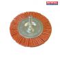 Nylon Wheel Flat 75mm x 6mm Shank