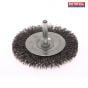 Faithfull Wire Brush 75mm x 6mm Shank 0.30mm - 5307506130