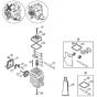 Genuine Stihl FC90 Z / B - Valve timing gear