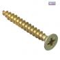 Forgefix Multi-Purpose Pozi Screw CSK ST ZYP 5.0 x 40mm Box 200 - MPS540Y