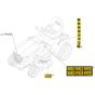 Freedom 38e_SD - 2021 - 2T0660483/M21 - Mountfield Ride On Mower Labels Diagram