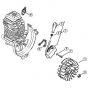 Genuine Stihl FS131 / D - Ignition System