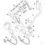 Genuine Stihl FS23 C-E / F - Bike handle
