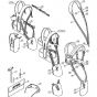 Genuine Stihl FS240 RC-E / V - Tools, Full harness