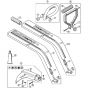 Genuine Stihl FS38 2-MIX / AB - FS 38: Drive Tube Assembly, Loop Handle