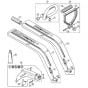 Genuine Stihl FS38 / AB - FS 38: Drive Tube Assembly, Loop Handle