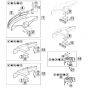 Genuine Stihl FS400 L / T - Deflector