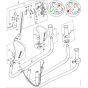 Stihl FS460 - Bike Handle - Parts Diagram