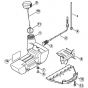 Genuine Stihl FS480 / E - Fuel tank