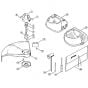 Genuine Stihl FS48 / J - Bearing housing