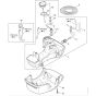 Stihl FS561.0 C-EM - Fuel Tank - Parts Diagram