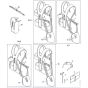 Stihl FS561.0 C-EM - Tools, Full Harness - Parts Diagram