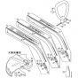 Genuine Stihl FSE60 / B - Drive tube assembly