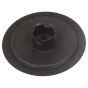 Genuine Hayter Trim Wheel 200 Black(Radcappe) - 111-7666