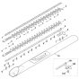 Viking HE615 - Cutter Bar - Parts Diagram