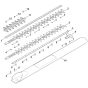 Viking HE810 - Cutter Bar - Parts Diagram