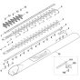 Viking HE815 - Cutter Bar - Parts Diagram