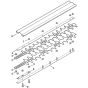 Viking HG900 - Cutter Bar - Parts Diagram