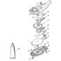 Viking HG900 - Gear Housing - Parts Diagram