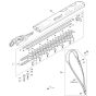 Stihl HLA66 - Cutter Bar - Parts Diagram