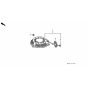 Honda HRG415C2 (IZY) - SDEE/A - MABF 1100001-1399999 Recoil Starter Diagram