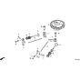 Honda HRX476C2 - HYEH -  Camshaft Diagram