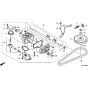 Honda HRX476C2 - HYEH -  Transmission Diagram