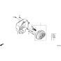 Honda HRX476C2 - QYEH -  Muffler Diagram