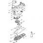 Genuine Stihl HS86 T / L - Gear Head HS 81 T, 86 T