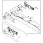 Genuine Stihl HS87 T / H - Control handle HS 87