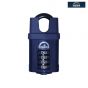 Henry Squire CP50CS Combination Padlock 4-Wheel Closed Shackle 50mm - CP50CS