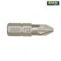 IRWIN Screwdriver Bits Pozi PZ1 25mm Pack of 2 - 10504397