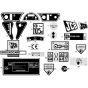 Countax Jcb D2050 - 14 Decals