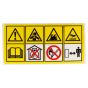 Genuine Kawasaki Safety Warning Label Decal - 560710341