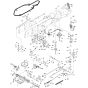 McCulloch M13592RB - 96061010105 - 2010-03 - Drive Parts Diagram