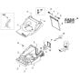 Viking MB455 E - Housing - Parts Diagram