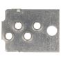 Genuine Mountfield EL41 Fixed Wheels Support Plate - 322785093/1